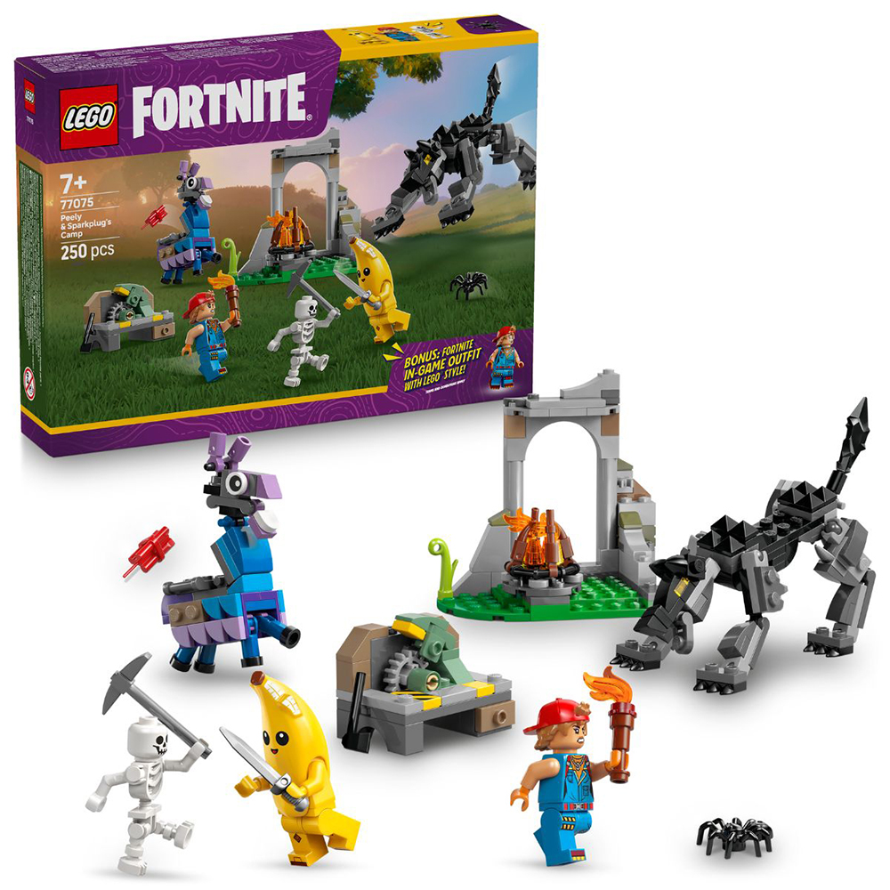 lego-fortnite-peely-sparkplug’s-camp-250-pieces