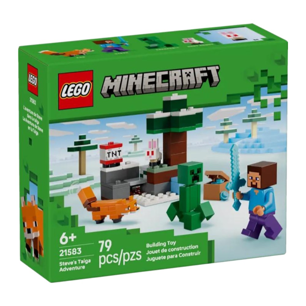 lego-minecraft-steve-s-taiga-adventure-toy-for-kids-79-pieces