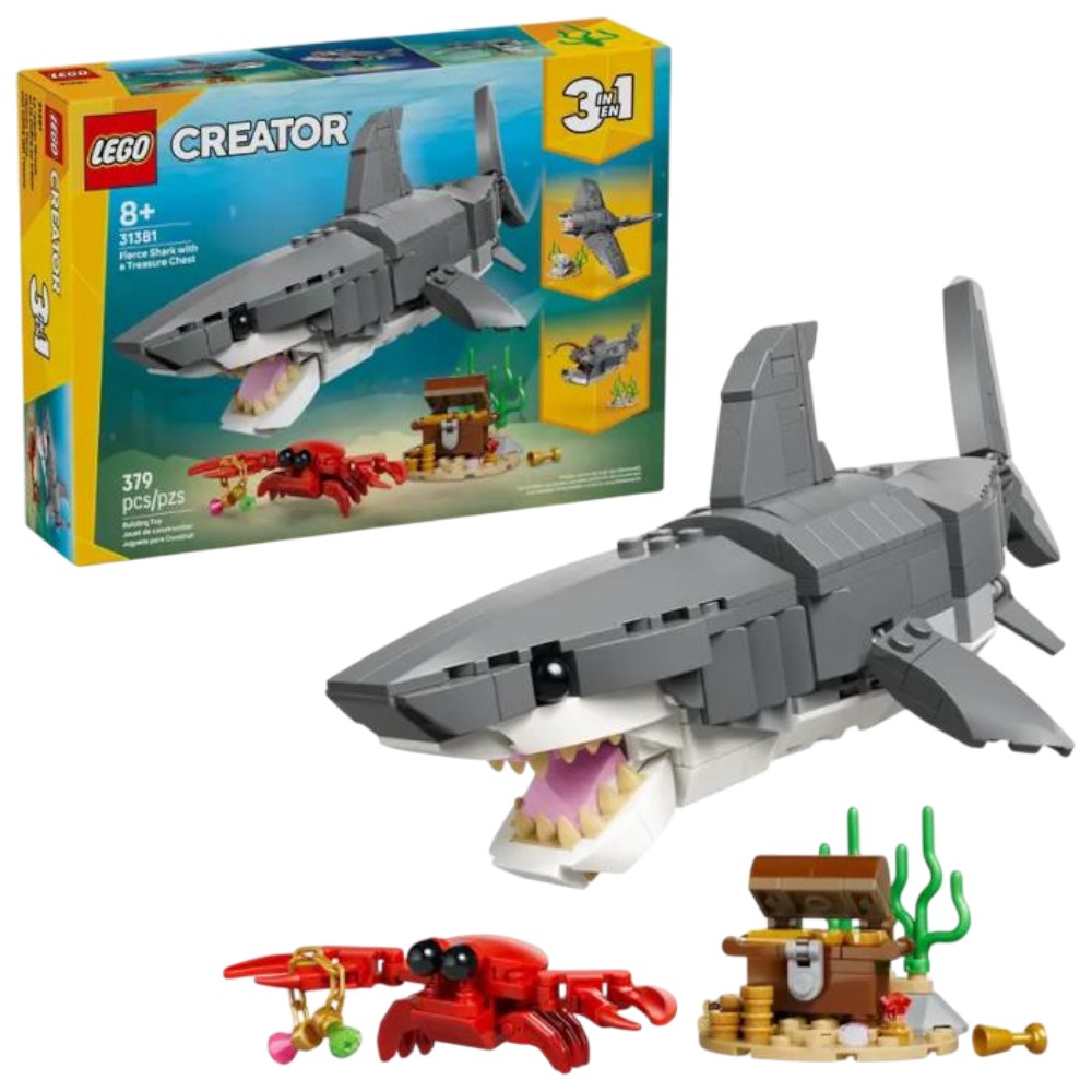 lego-creator-fierce-shark-with-a-treasure-chest-379-pcs