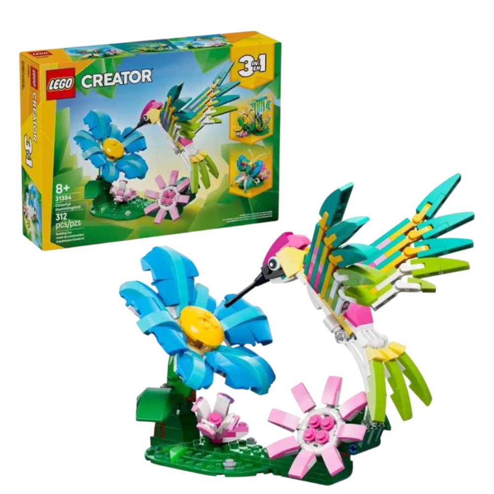 lego-creator-wild-animals-colorful-hummingbird-312pcs