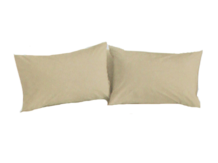 summer-plain-cotton-pillowcase-set-of-2-pieces-beige