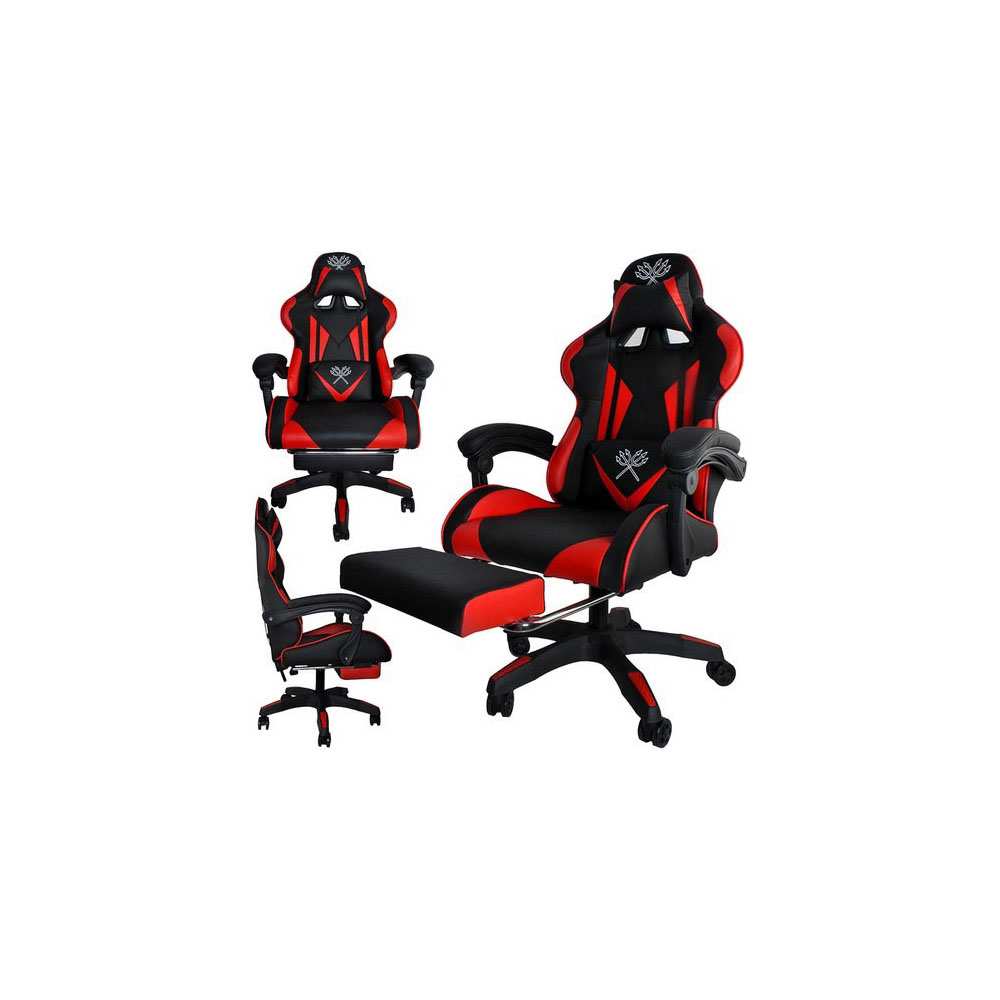 malatec-gaming-arm-chair-with-foot-rest-red-black