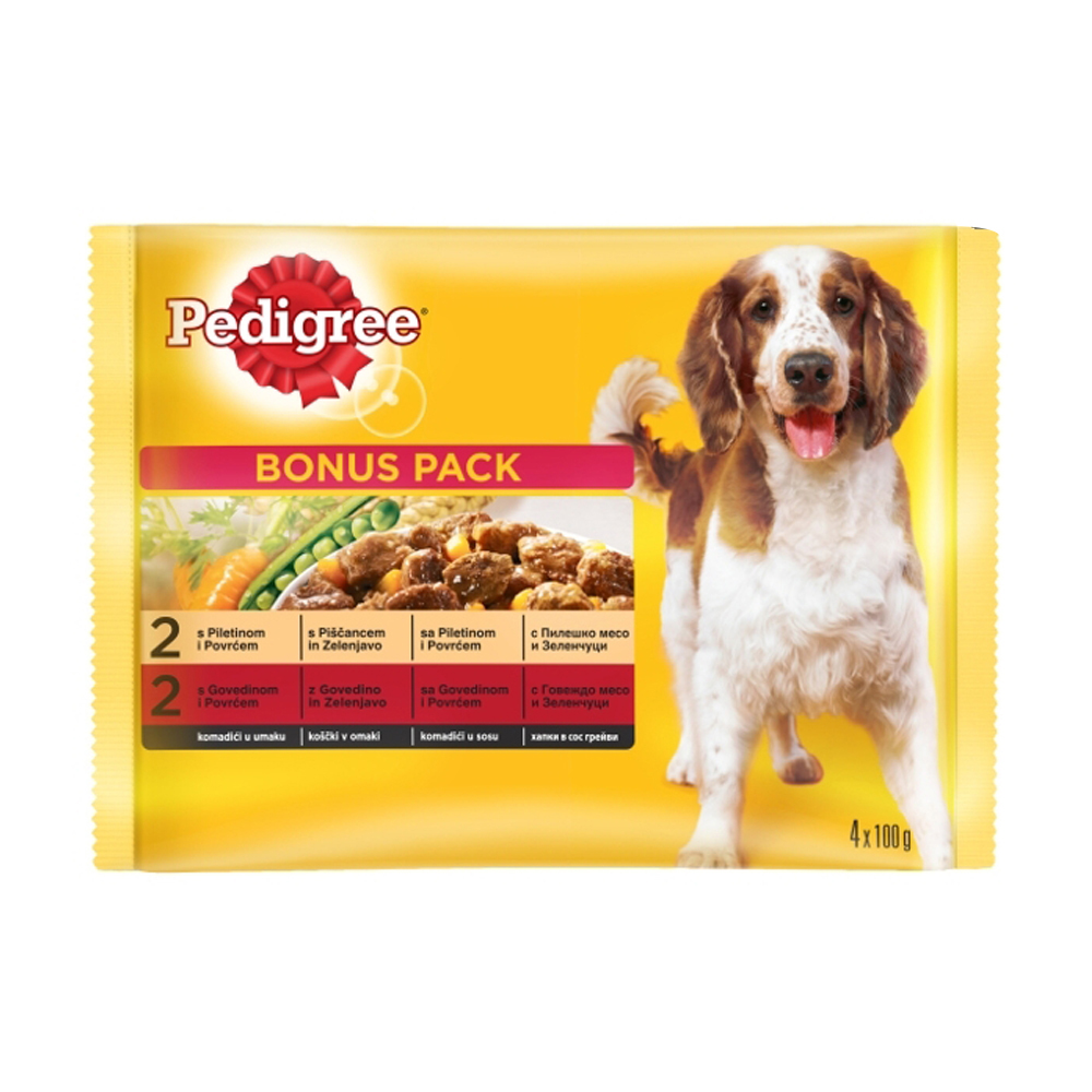 pedigree-adult-wet-dog-food-chicken-beef-pouch-100g-pack-of-4-pieces