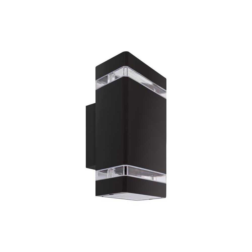 bruno-square-aluminium-glass-wall-light-black-2x-gu10