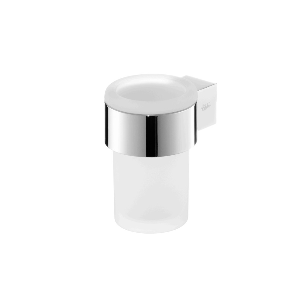 bisk-futura-tootbrush-holder-white-chrome