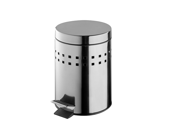 chrome-basic-squares-cosmetic-pedal-bin-3l-16-5cm-x-22-5cm-x-26-5cm