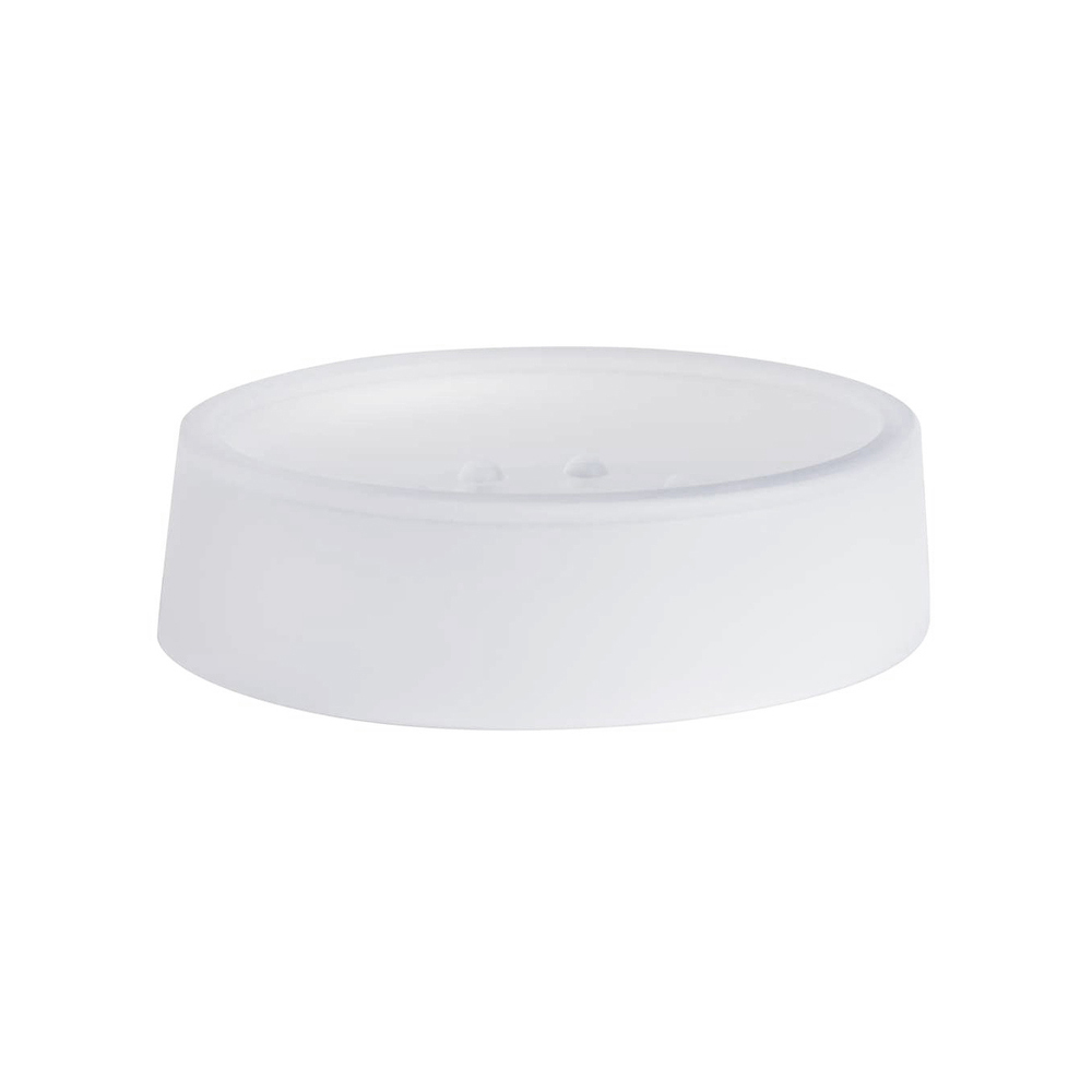 bisk-frost-soap-dish-white