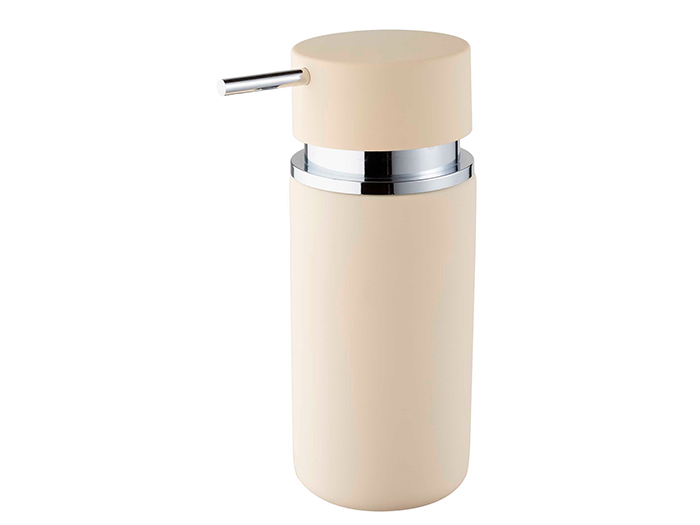 beige-round-liquid-soap-dispenser