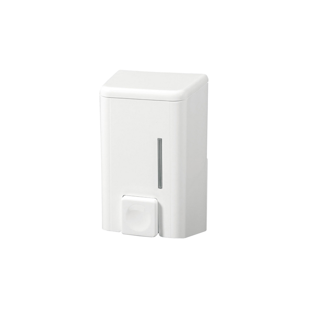 bisk-industrial-wall-hung-soap-dispenser-a1-white