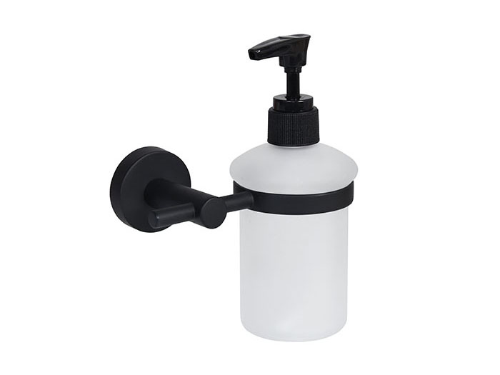 bisk-for-you-wall-hung-liquid-soap-dispenser-black