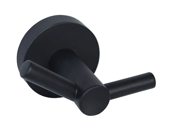 bisk-for-you-wall-hung-double-towel-hook-black