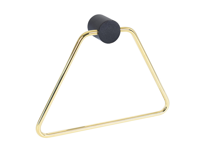 bisk-sintra-bathroom-wall-hung-towel-ring-black-gold