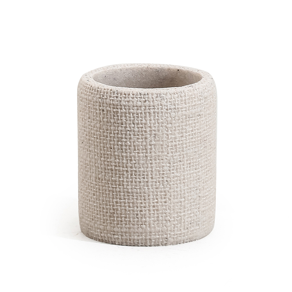 bisk-craft-bathroom-tumbler-taupe