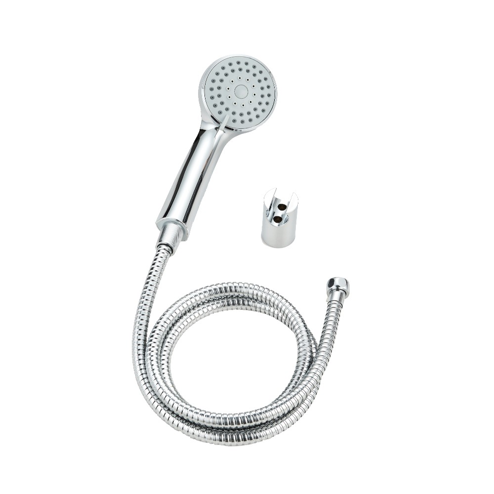 base-shower-set-with-wall-bracket-3-modes-silver-chrome