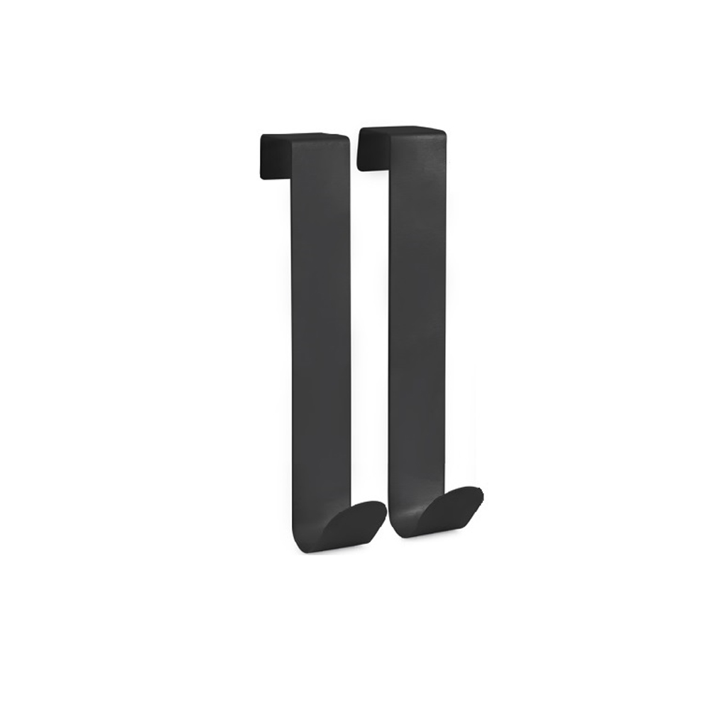 lupi-robe-hooks-black-matte-set-of-2-pieces