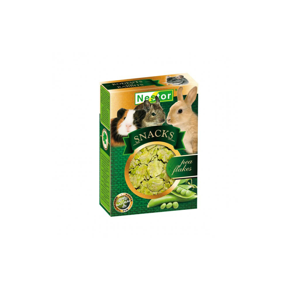 nestor-snacks-for-rodents-rabbits-pea-flakes-55g