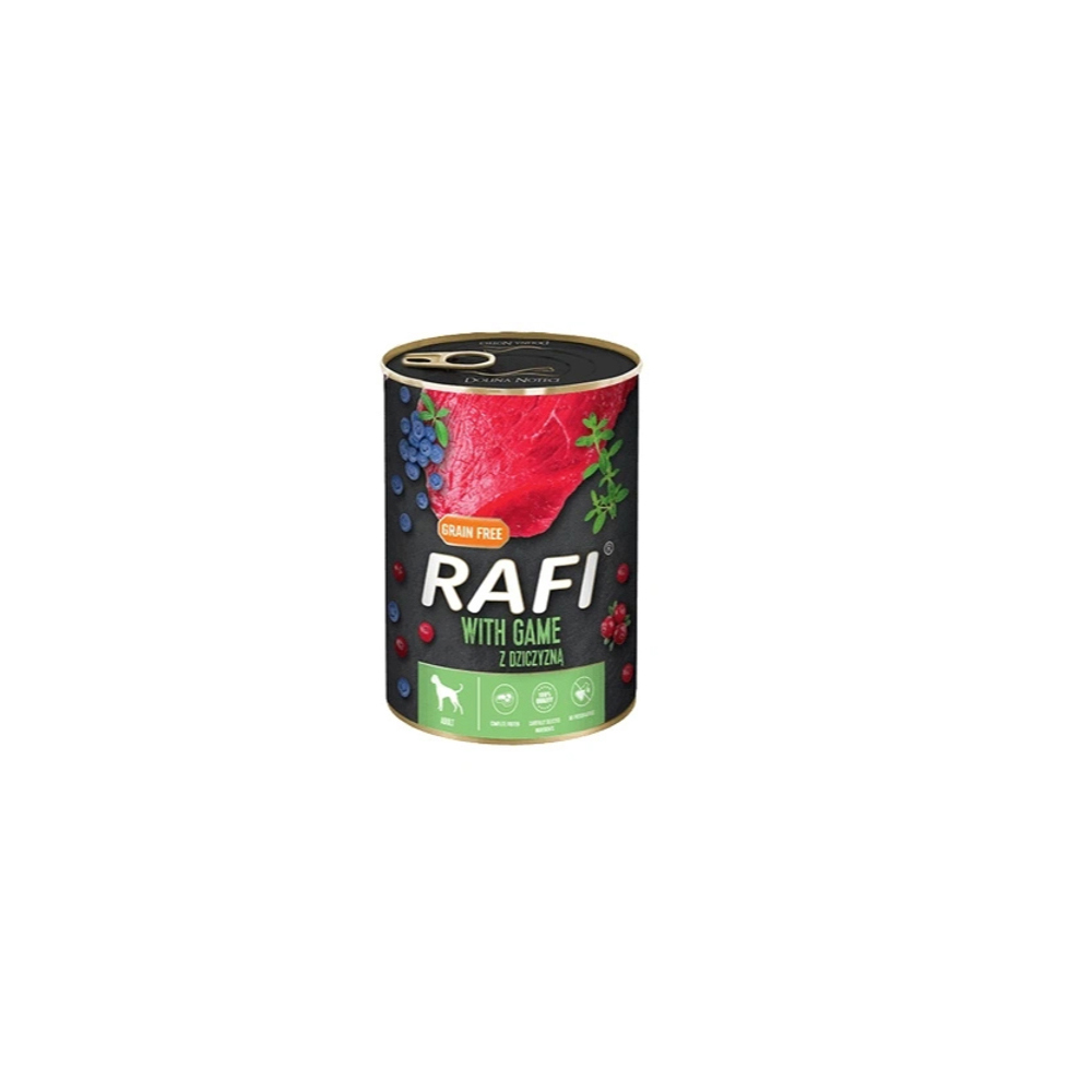 rafi-pate-with-game-blueberry-cranberry-complete-wet-dog-food-800g