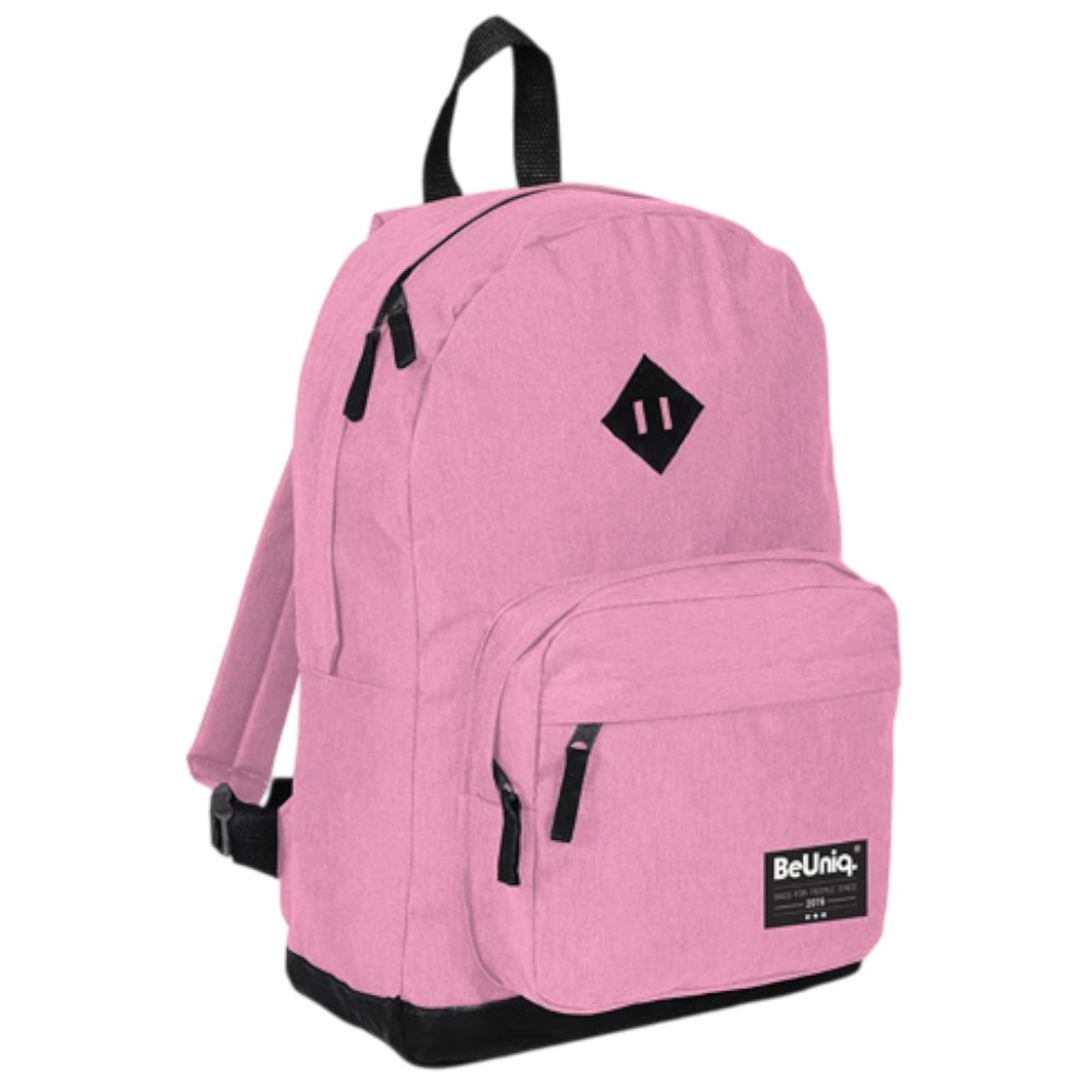 beuniq-basic-backpack-1-compartment-pink