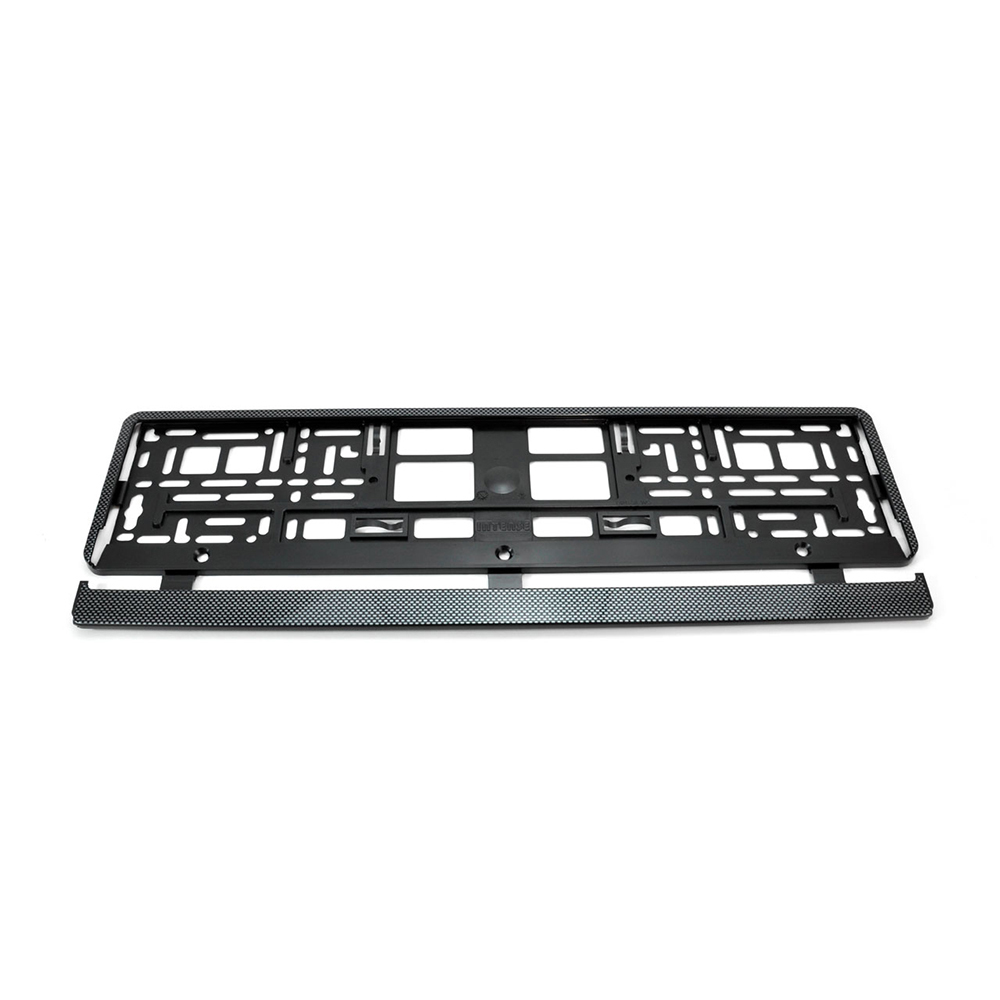 amio-license-plate-frame-carbon-black-53cm-x-12cm