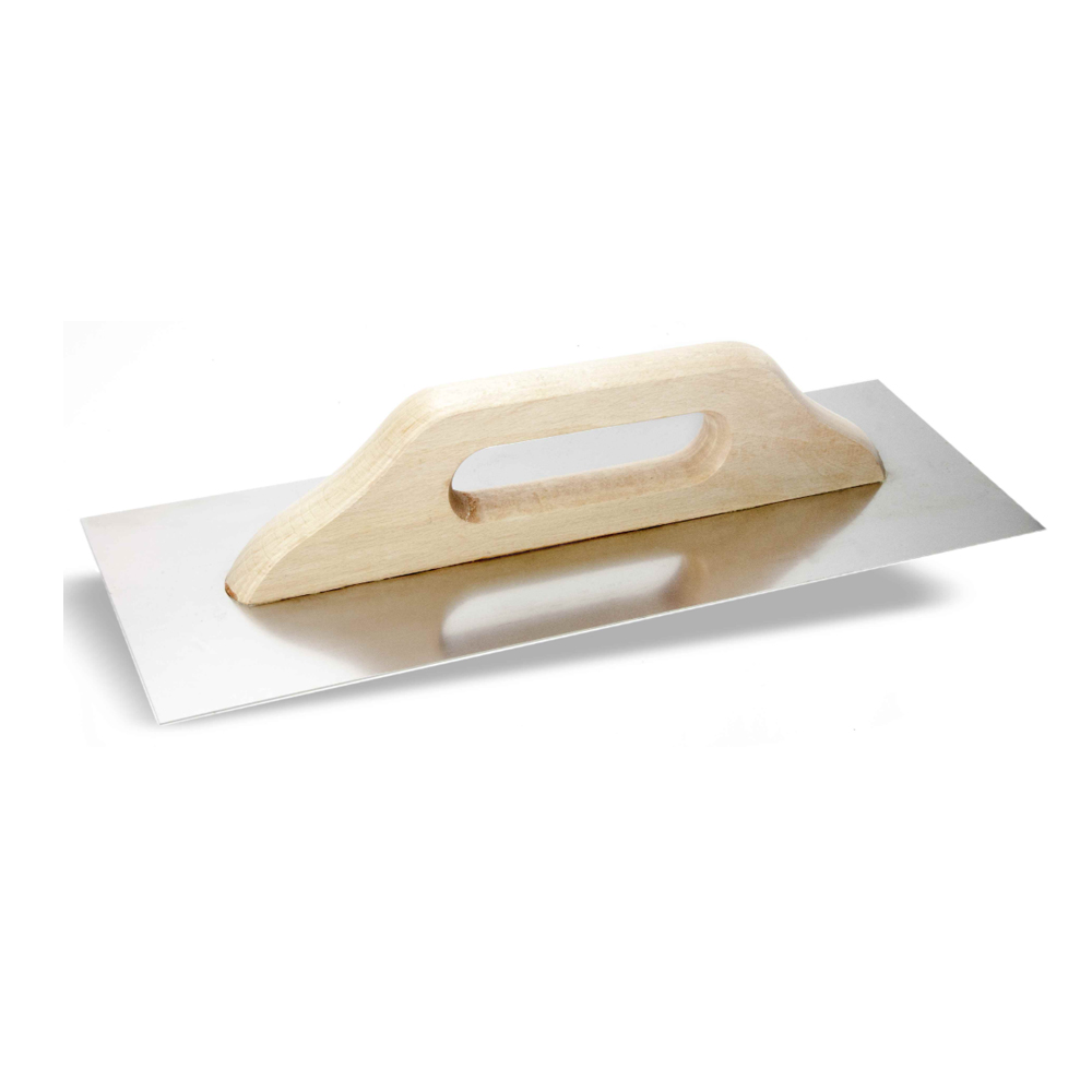 smooth-stainless-steel-trowel-with-wooden-handle-480mm-x-130mm