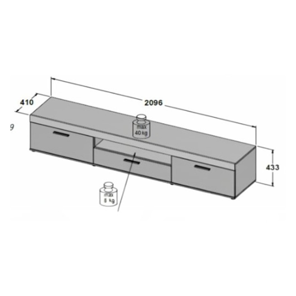 valentin-mud-oak-and-black-wall-unit-300cm-x-41cm-x-200-9cm