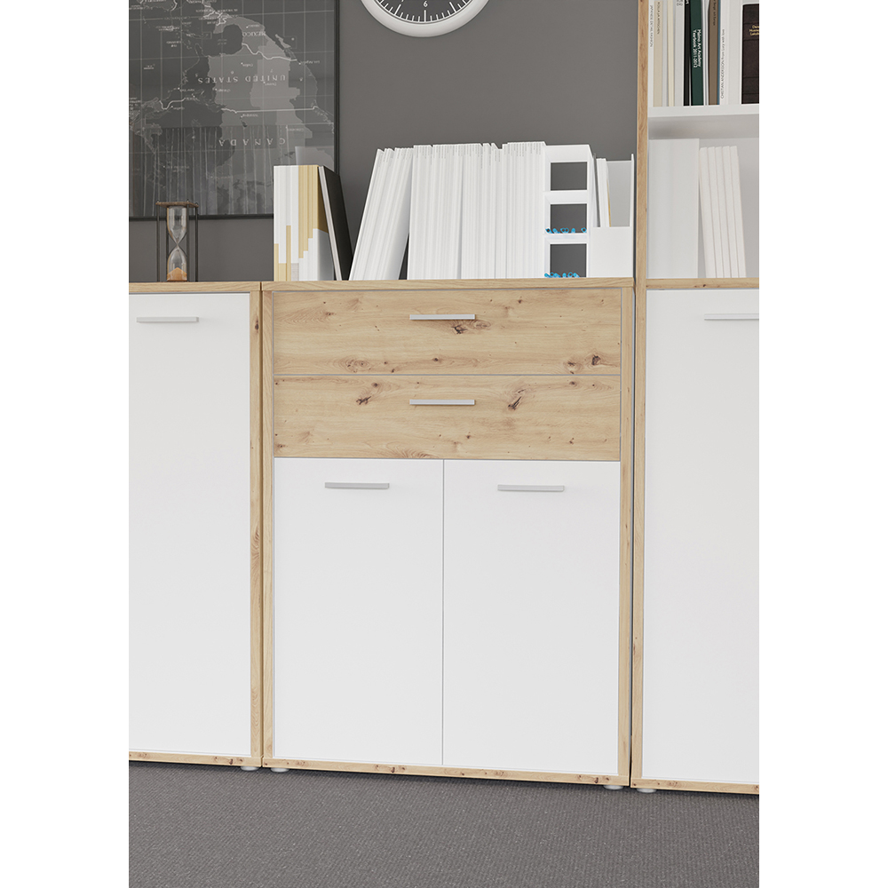 keflavik-office-storage-unit-with-2-drawers-2-shelves-white-artisan-oak