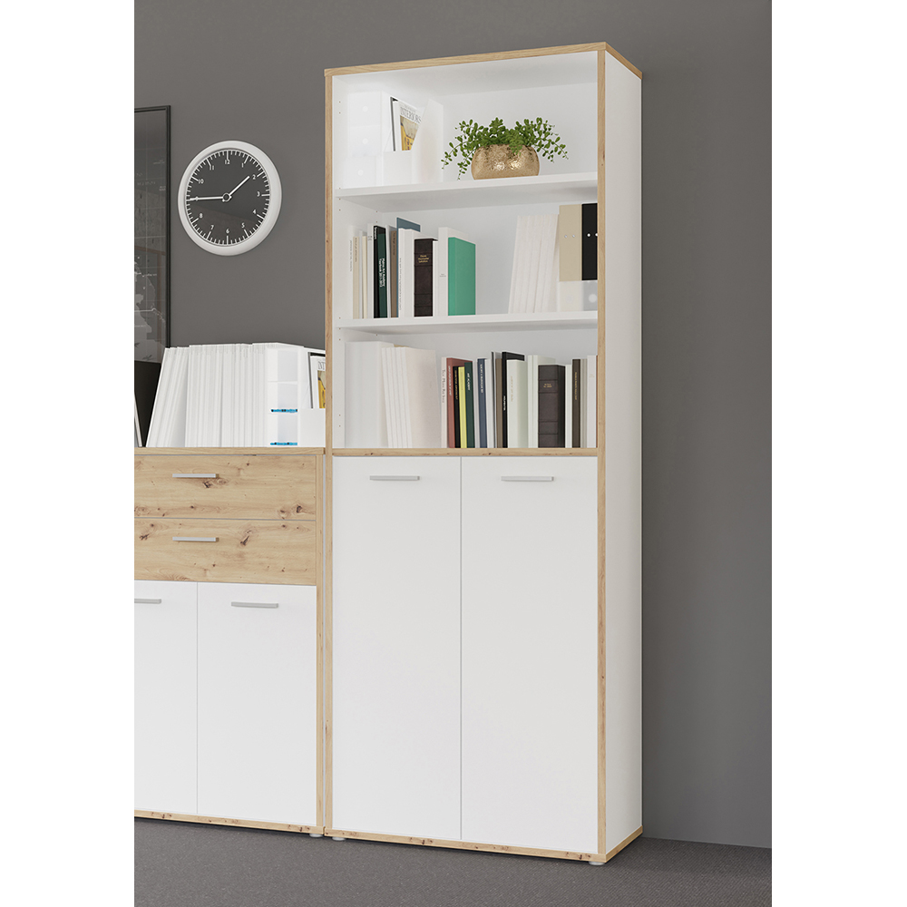 keflavik-filing-cabinet-with-2-doors-3-open-shelves-artisan-oak-white
