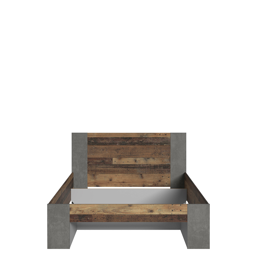 clif-bedframe-concrete-vintage-wood-140cm-x-200cm