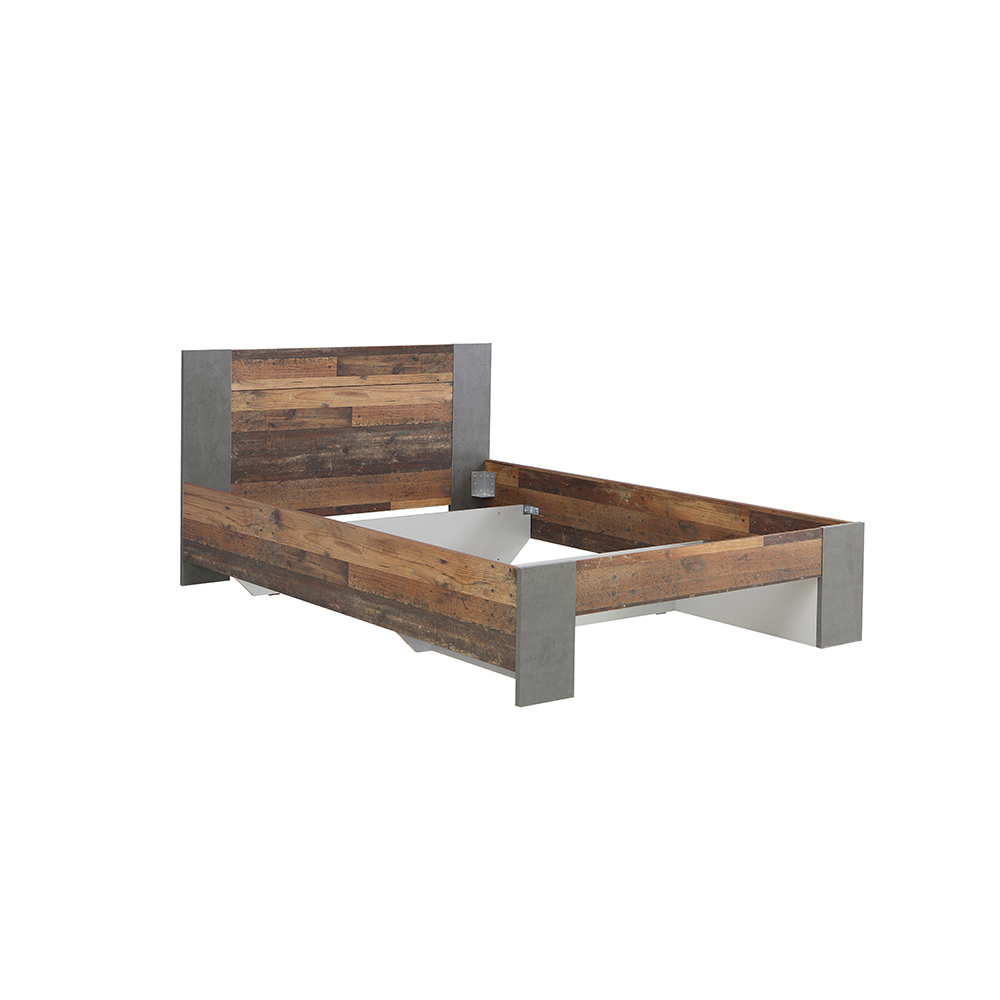 clif-bedframe-concrete-vintage-wood-140cm-x-200cm