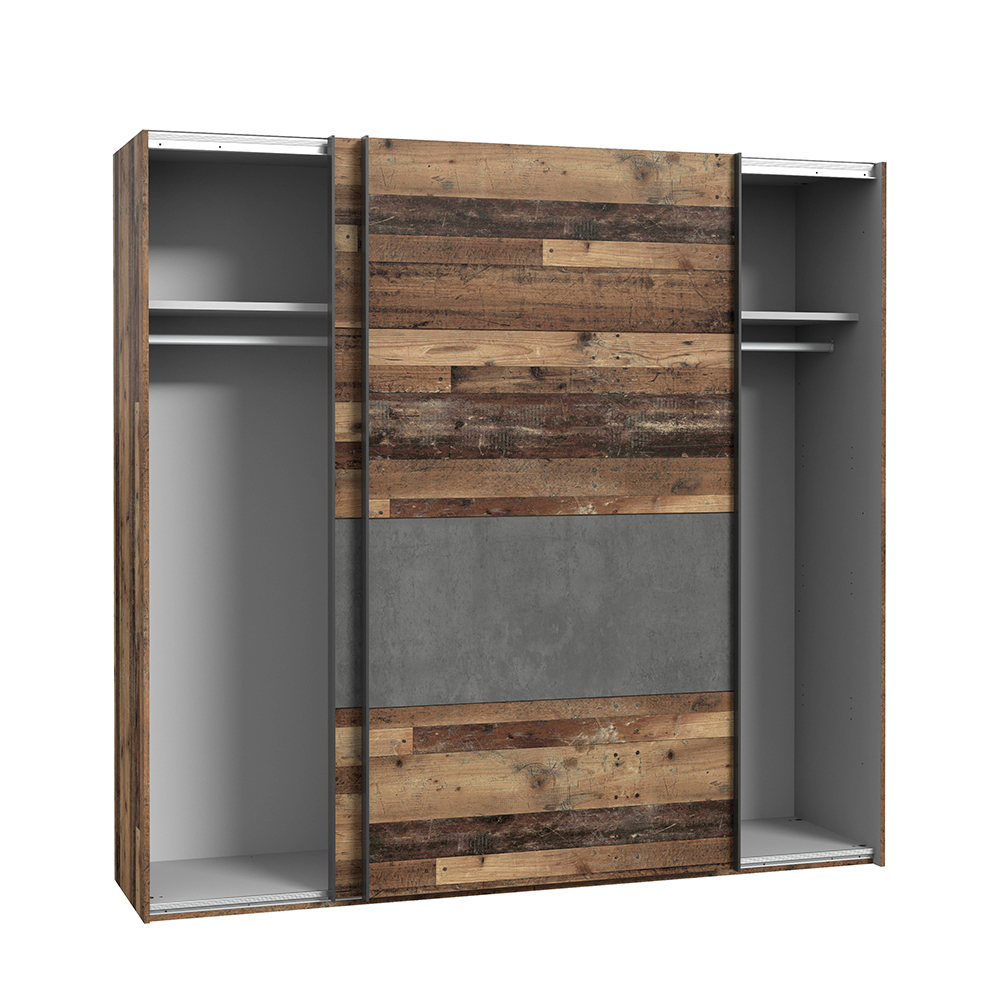 clif-2-doors-sliding-wardrobe-concrete-vintage-wood-220cm