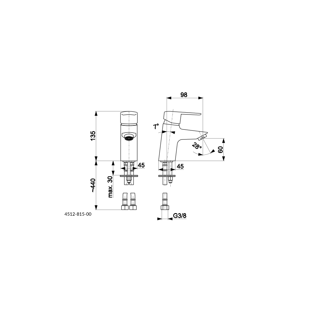 armatura-german-single-lever-bathroom-wash-basin-mixer