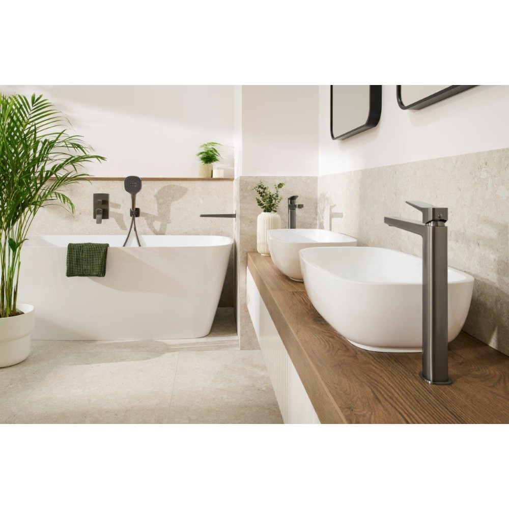 malaga-standing-washbasin-mixer-gun-metal-grey-click-clack-drain