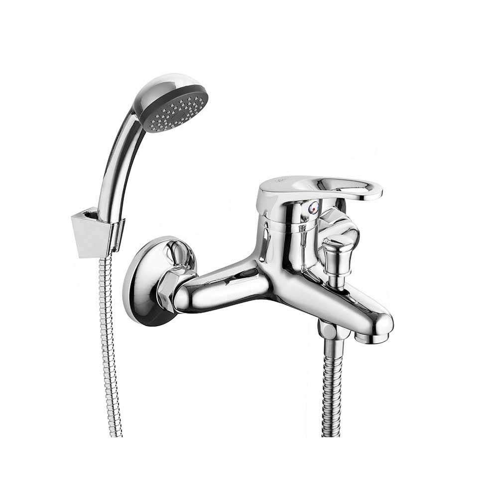 armatura-azuryt-wall-mounted-bath-mixer-set-chrome