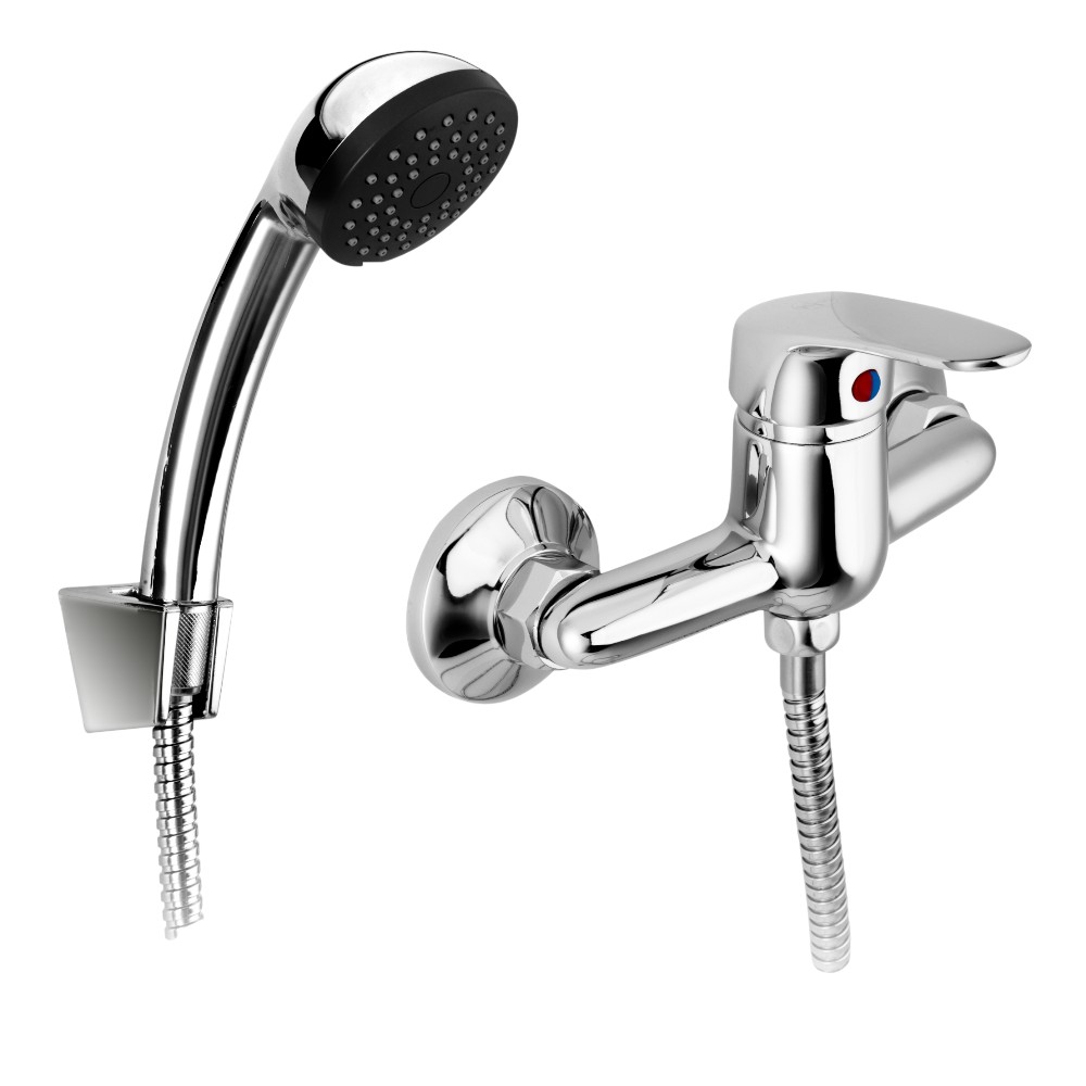atut-wall-mounted-shower-mixer-with-a-point-fixed-shower-set-chrome