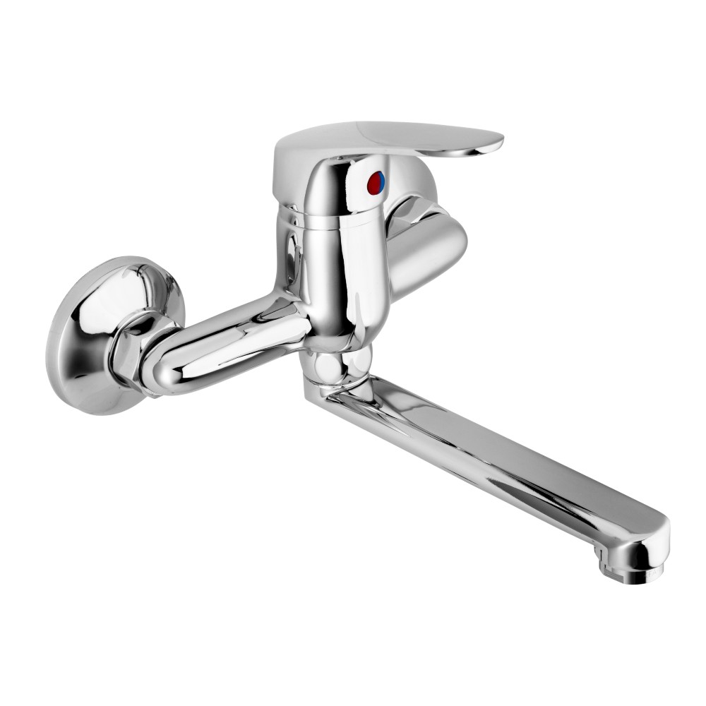 atut-wall-mounted-washbasin-mixer-spout-l=150-mm-chrome