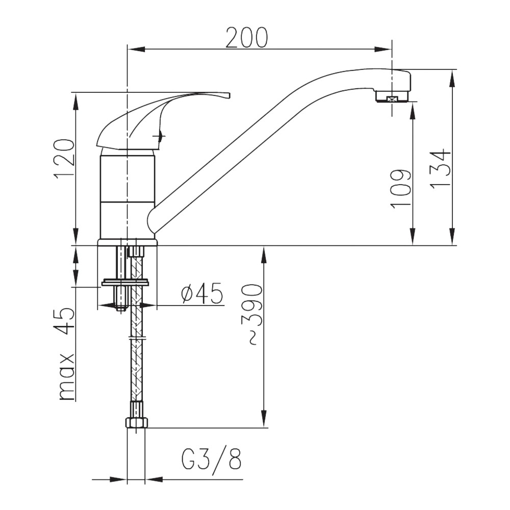 atut-standing-kitchen-mixer-chrome