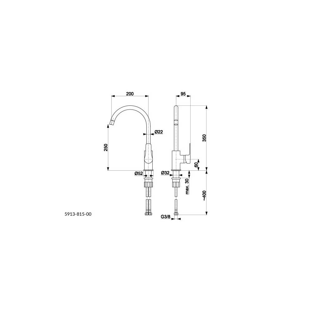 armatura-mohit-standing-kitchen-mixer-with-side-handle-chrome