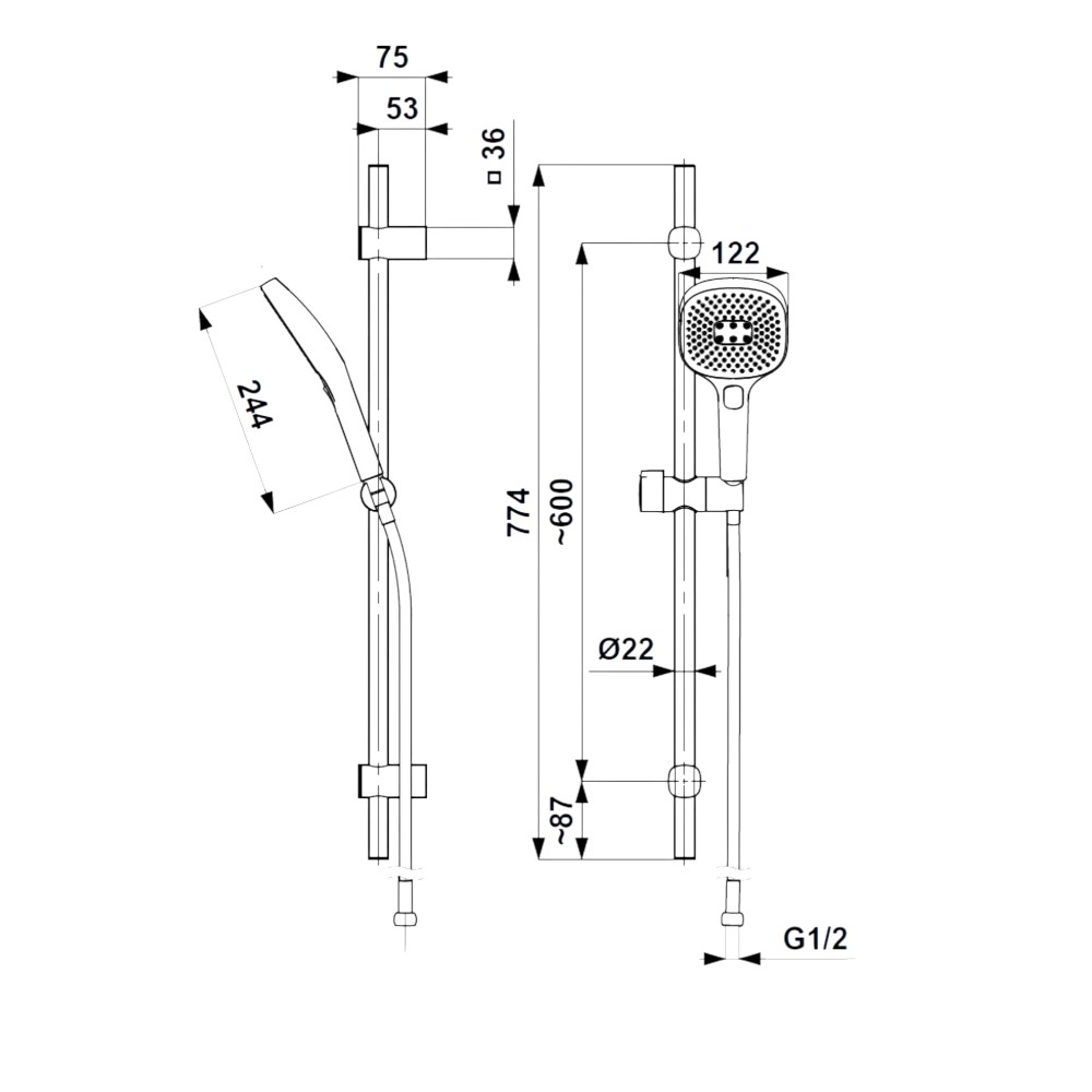 malaga-sliding-shower-set-chrome-silver
