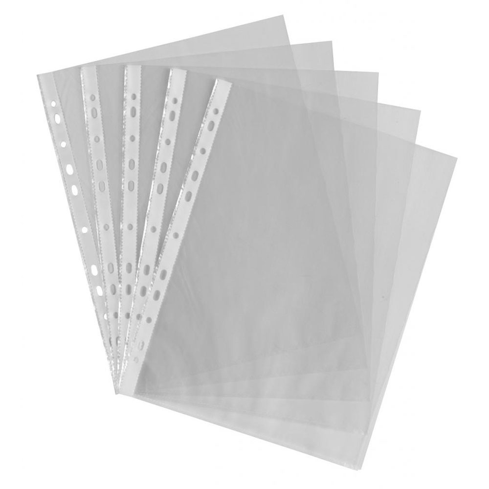 perforated-plastic-pockets-a4-90mic-50-pieces