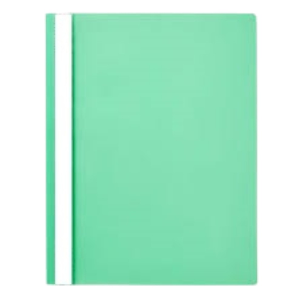 plastic-flat-file-soft-cover-a4-green