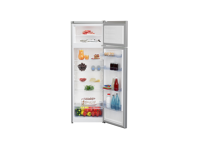 beko-silver-top-mount-fridge-freezer-a-250l