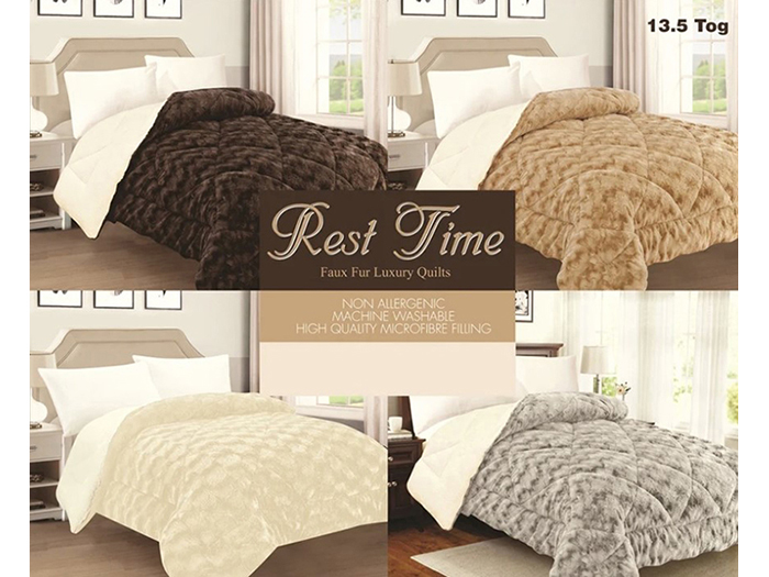 rest-time-faux-fur-luxury-quilt-5-assorted-colours-170cm-x-230cm