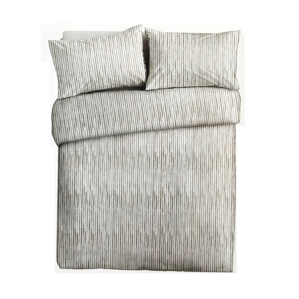stripes-design-cotton-bed-summer-sheets-set-for-double-size-bed-grey