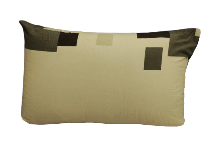 print-design-flannelette-cotton-plain-pillow-case-grey-50cm-x-76cm