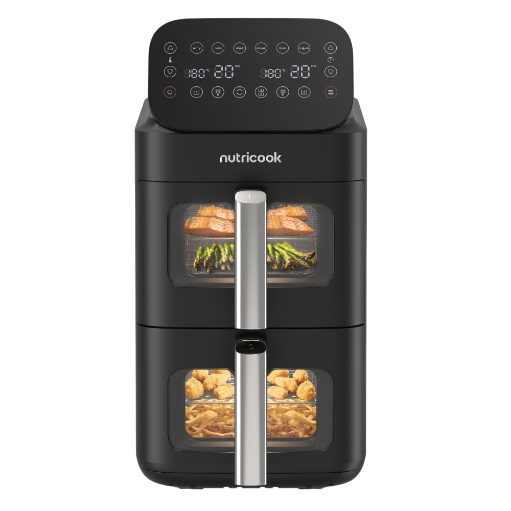nutricook-duostack-pro-air-fryer-black