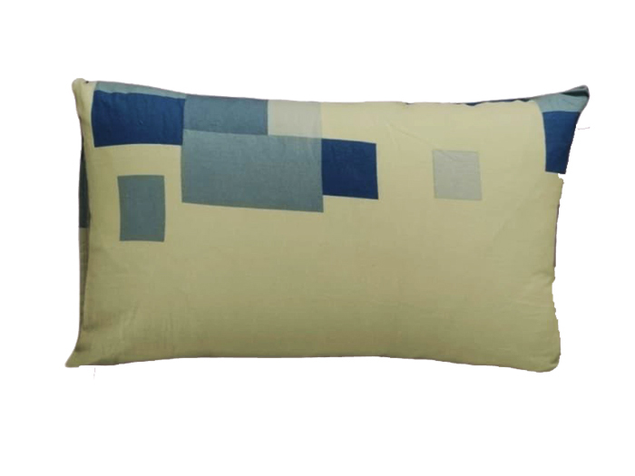 print-design-flannelette-cotton-plain-pillow-case-blue-50-x-76-cm