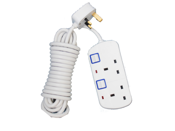 powermaster-2-way-power-strip-5m-wire-white