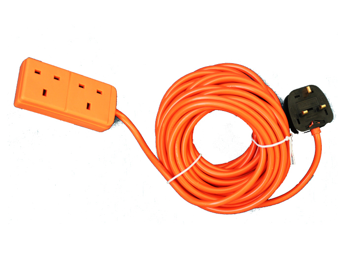 powermaster-2-way-power-strip-10-m-wire-orange