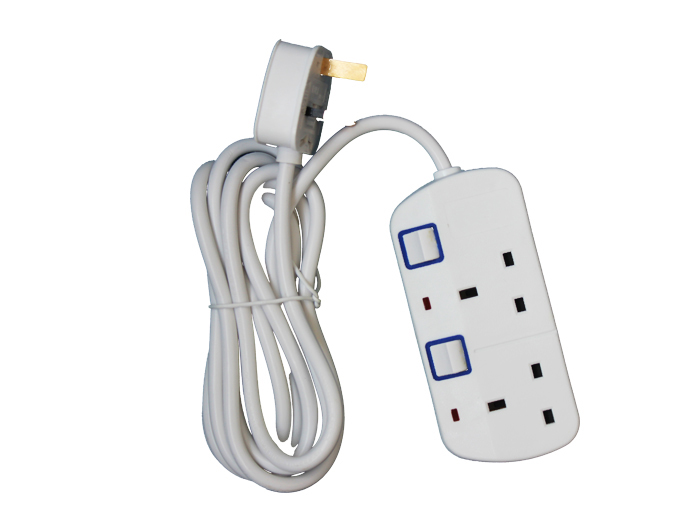 powermaster-2-way-power-strip-3m-wire-white