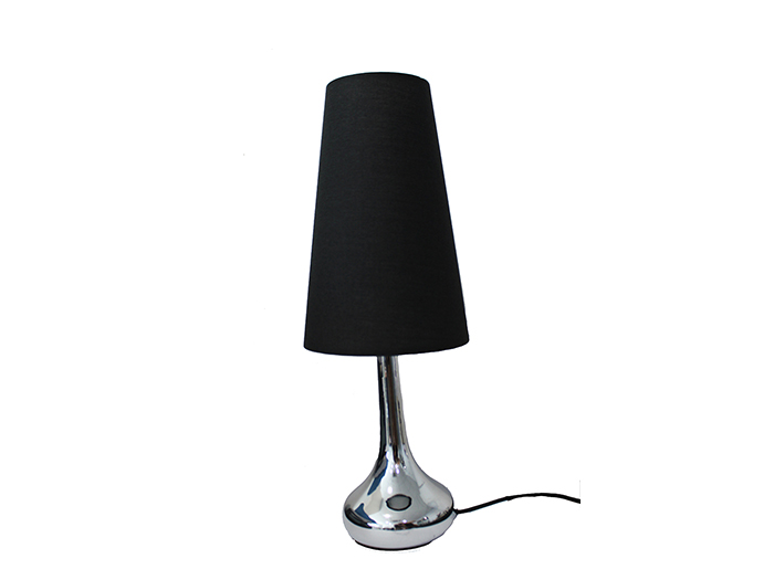 table-lamp-round-silver-base-black-e14